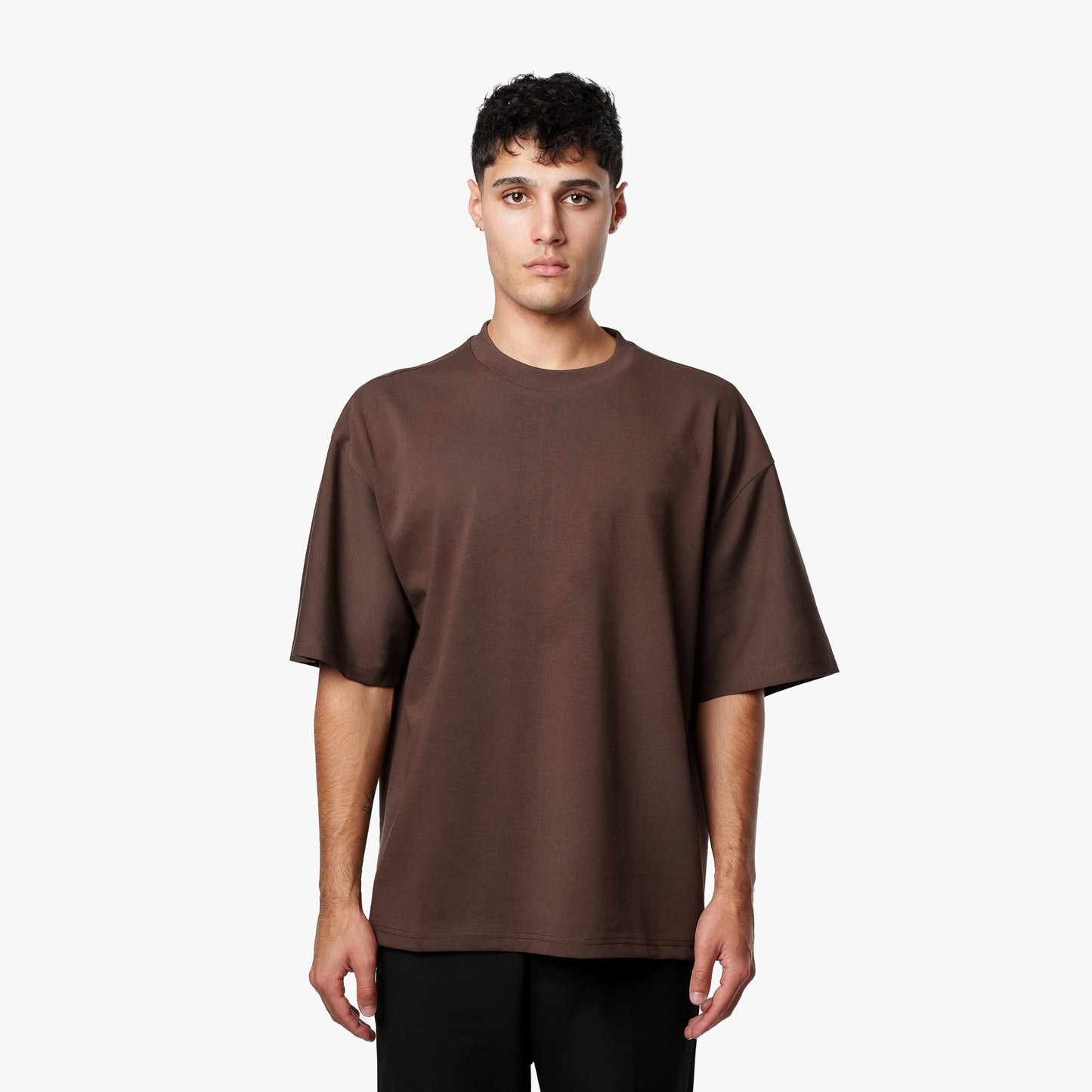 BASIC TEE CHOCOLATE BROWN