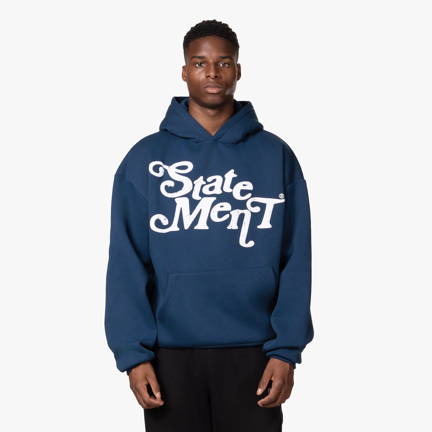 TWISTS HOODIE DARK BLUE