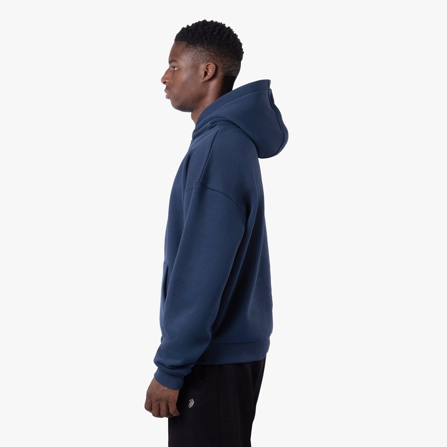 TWISTS HOODIE DARK BLUE