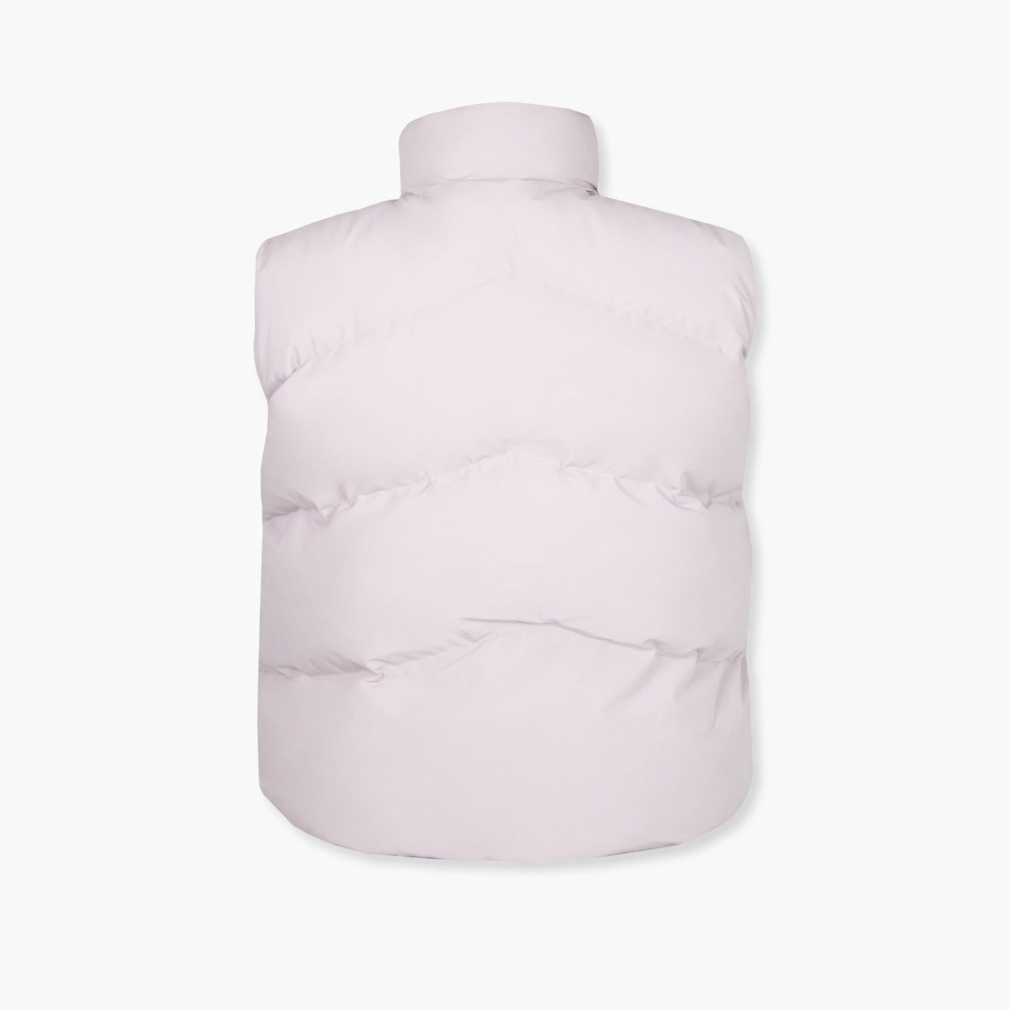 STMT PUFFER VEST CREAM WHITE