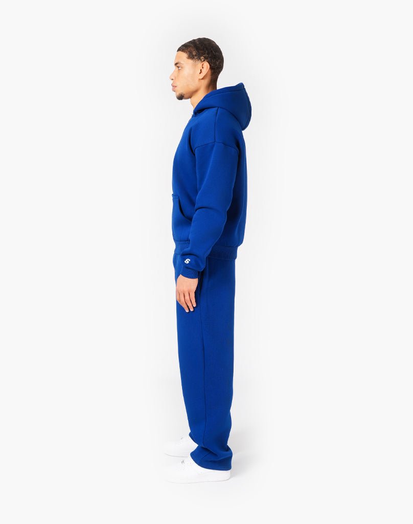 TRACKSUIT SET ZIP-HOODIE (ROYAL BLUE) Tracksuits Statement Clo