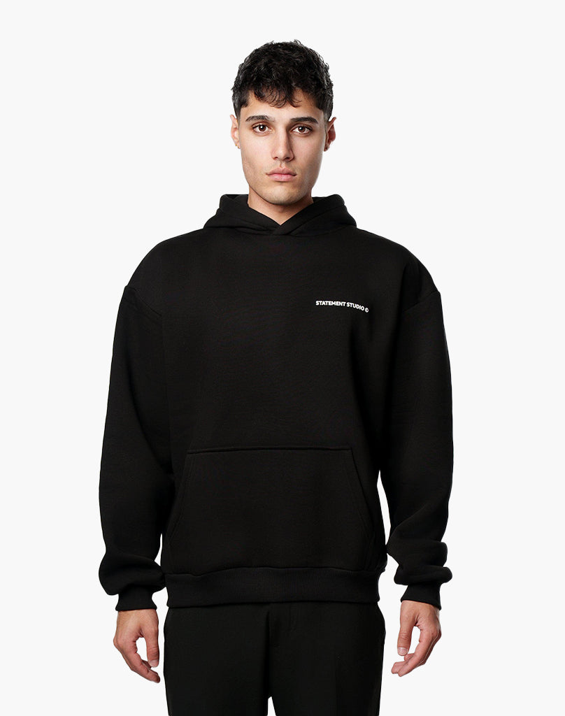 WAVE HOODIE BLACK
