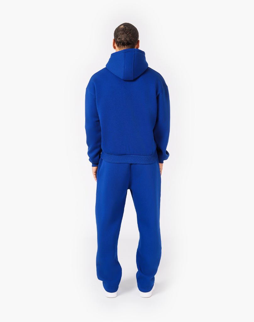 TRACKSUIT SET ZIP-HOODIE (ROYAL BLUE) Tracksuits Statement Clo