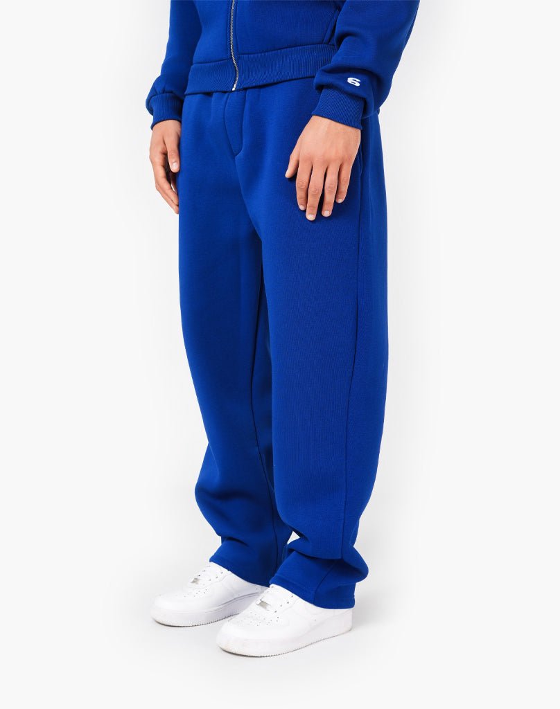 TRACKSUIT SET ZIP-HOODIE (ROYAL BLUE) Tracksuits Statement Clo