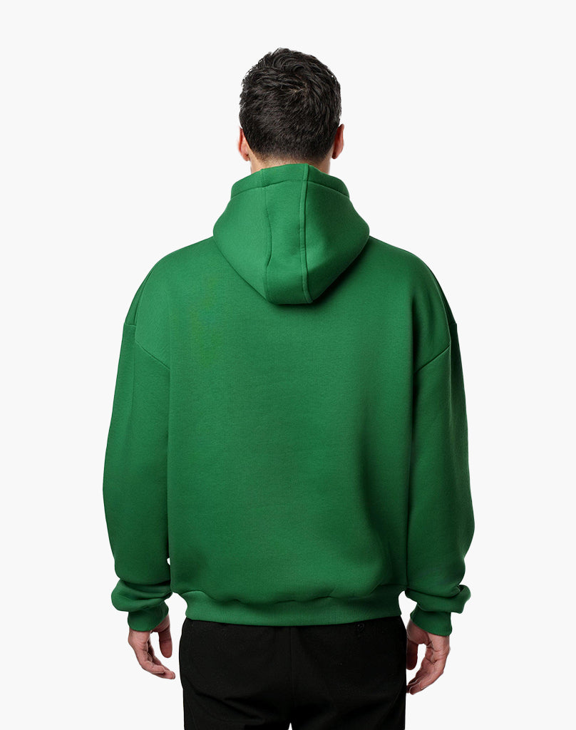 STAR HOODIE WOOD GREEN