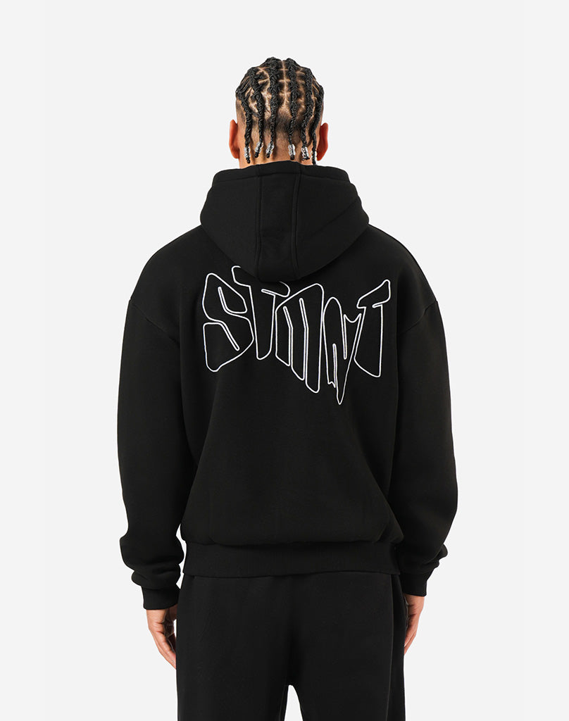 URBAN V2 ZIP-HOODIE (BLACK) STATEMENT