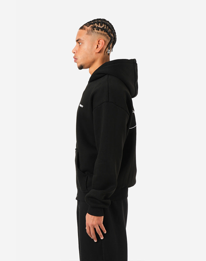 URBAN V2 ZIP-HOODIE (BLACK) STATEMENT
