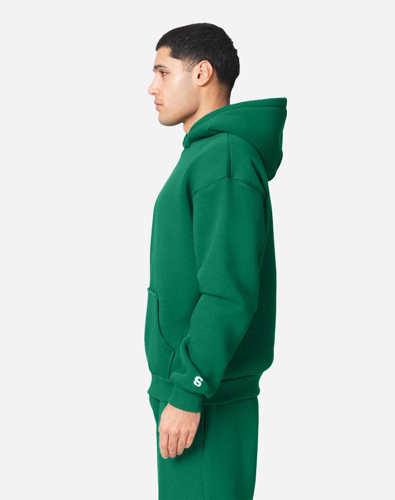 BASIC HOODIE (WOOD GREEN) Hoodie STATEMENT