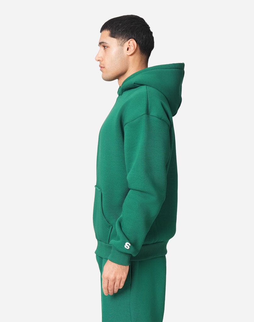 BASIC HOODIE (WOOD GREEN) Hoodie STATEMENT