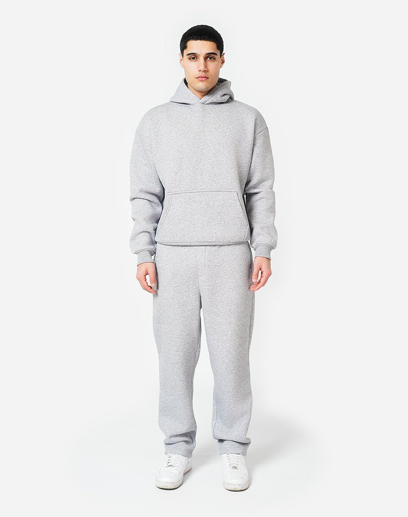BASIC OPEN LEG JOGGER (GREY MELANGE) Pants STATEMENT