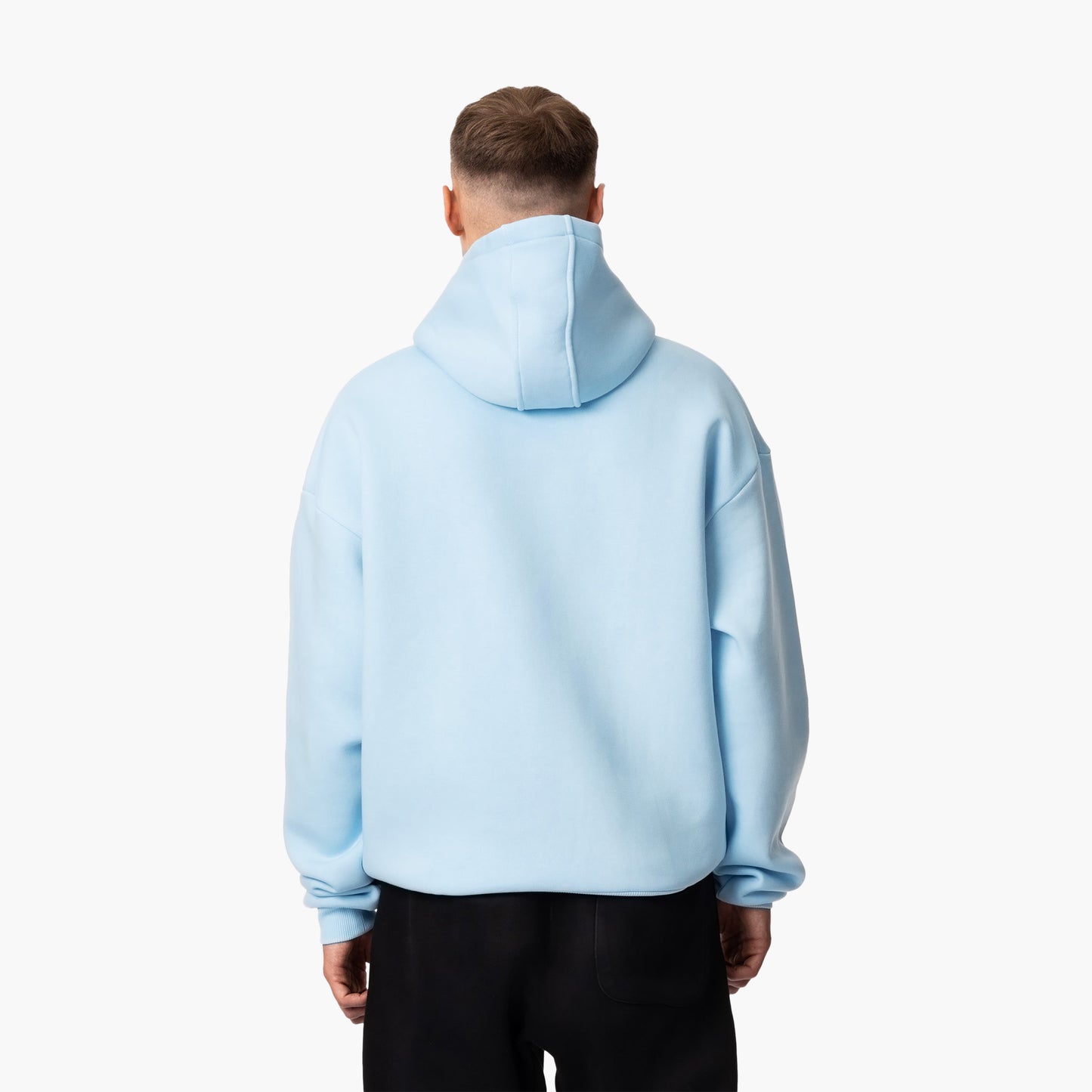 BASIC HOODIE ICE BLUE