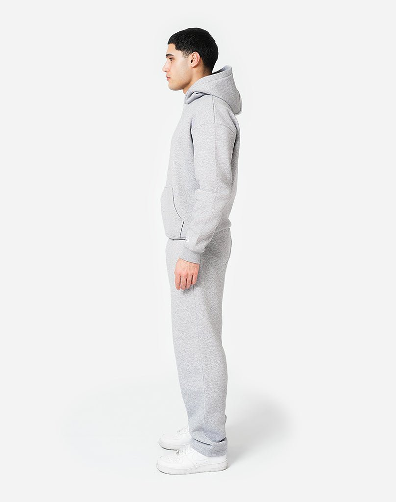 BASIC OPEN LEG JOGGER (GREY MELANGE) Pants STATEMENT