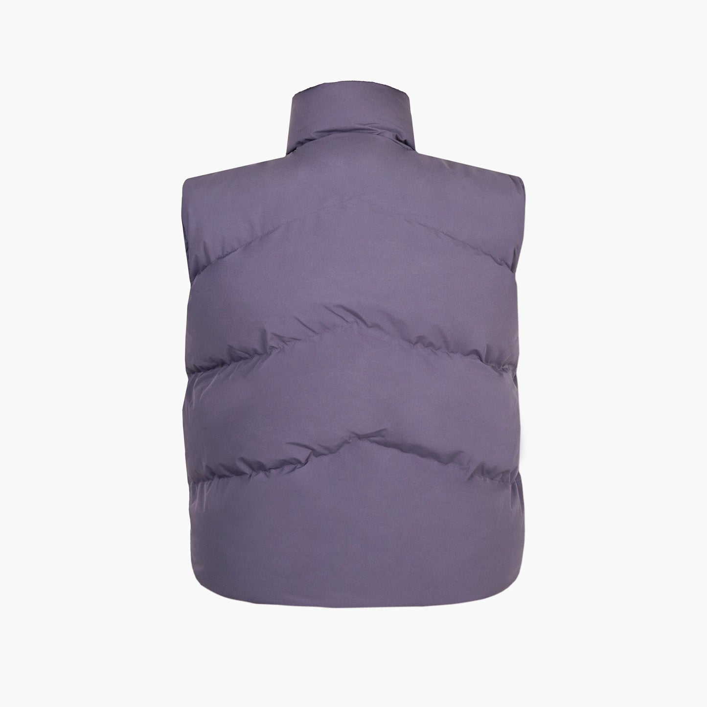 STMT PUFFER VEST GREY