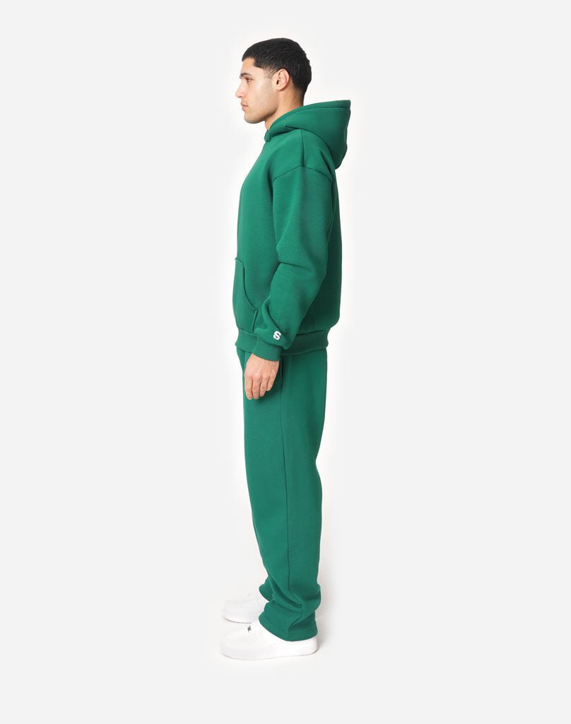 BASIC OPEN LEG JOGGER (WOOD GREEN) Pants STATEMENT