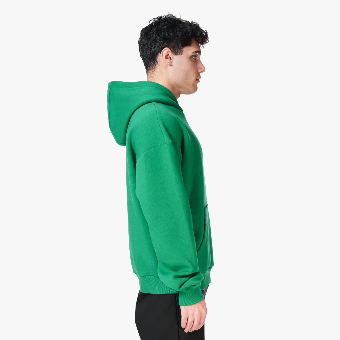 ROUTE 66 ZIP-HOODIE WOOD GREEN