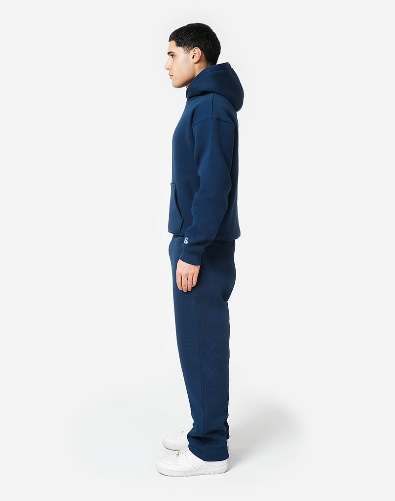 BASIC OPEN LEG JOGGER (DARK BLUE) Pants STATEMENT