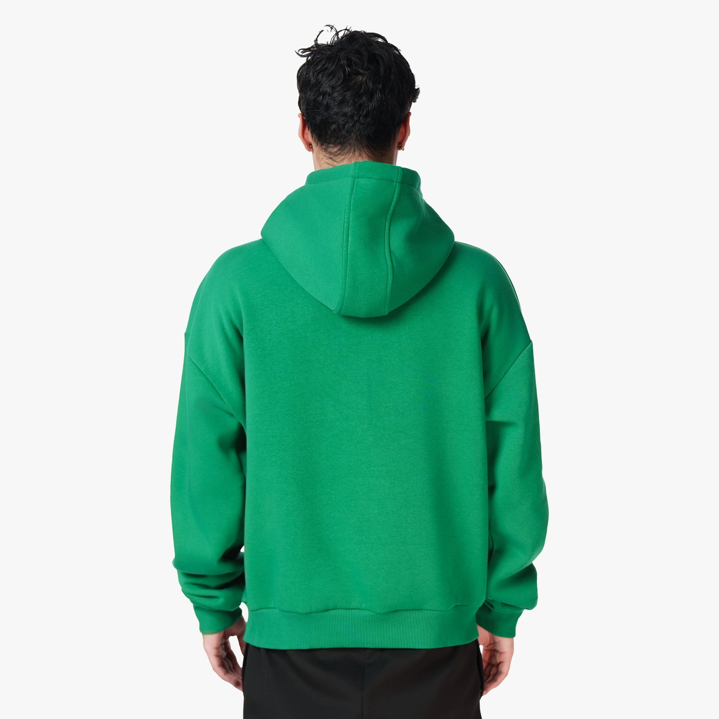 ROUTE 66 ZIP-HOODIE WOOD GREEN