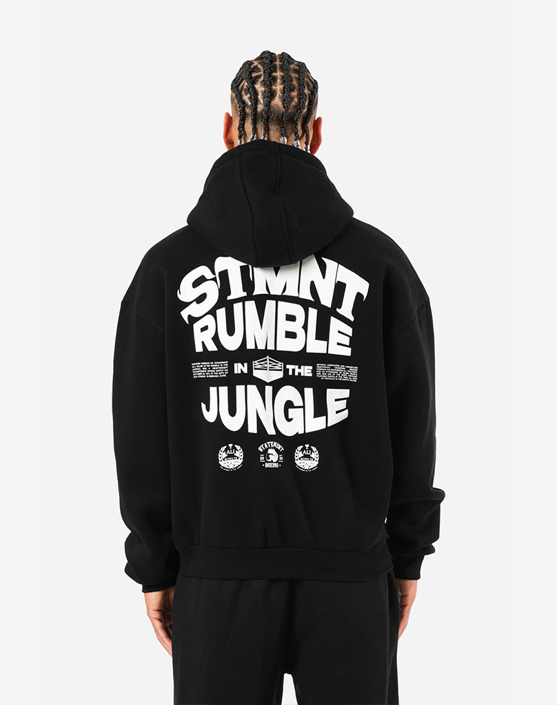CHAMPION HOODIE (BLACK) STATEMENT