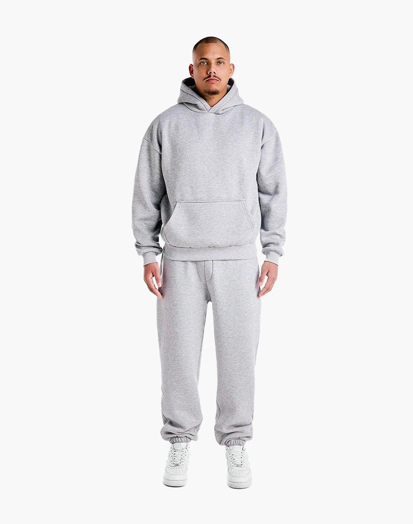 BASIC JOGGER (GREY MELANGE) Pants STATEMENT