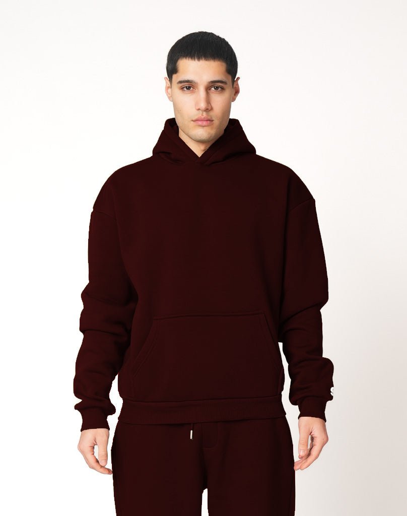BASIC HOODIE (BLACK CHERRY) Hoodie STATEMENT