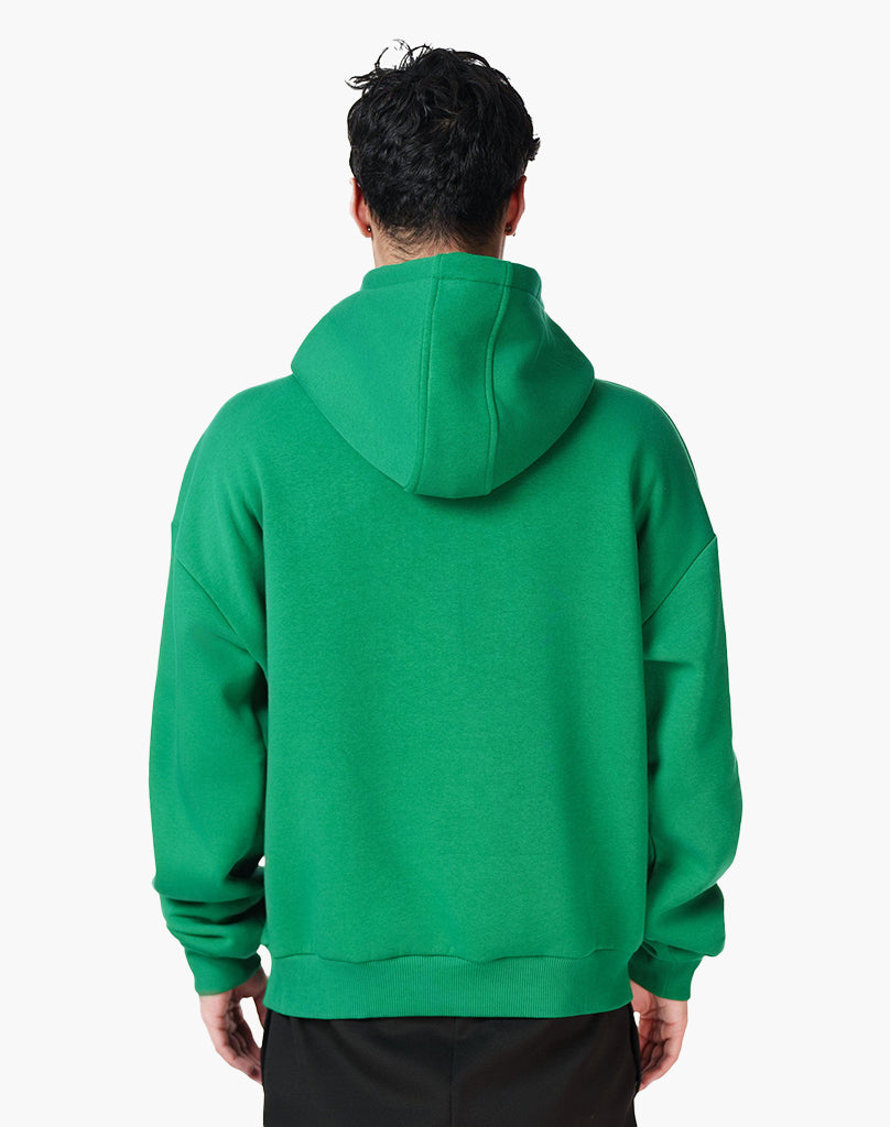 ROUTE 66 HOODIE WOOD GREEN