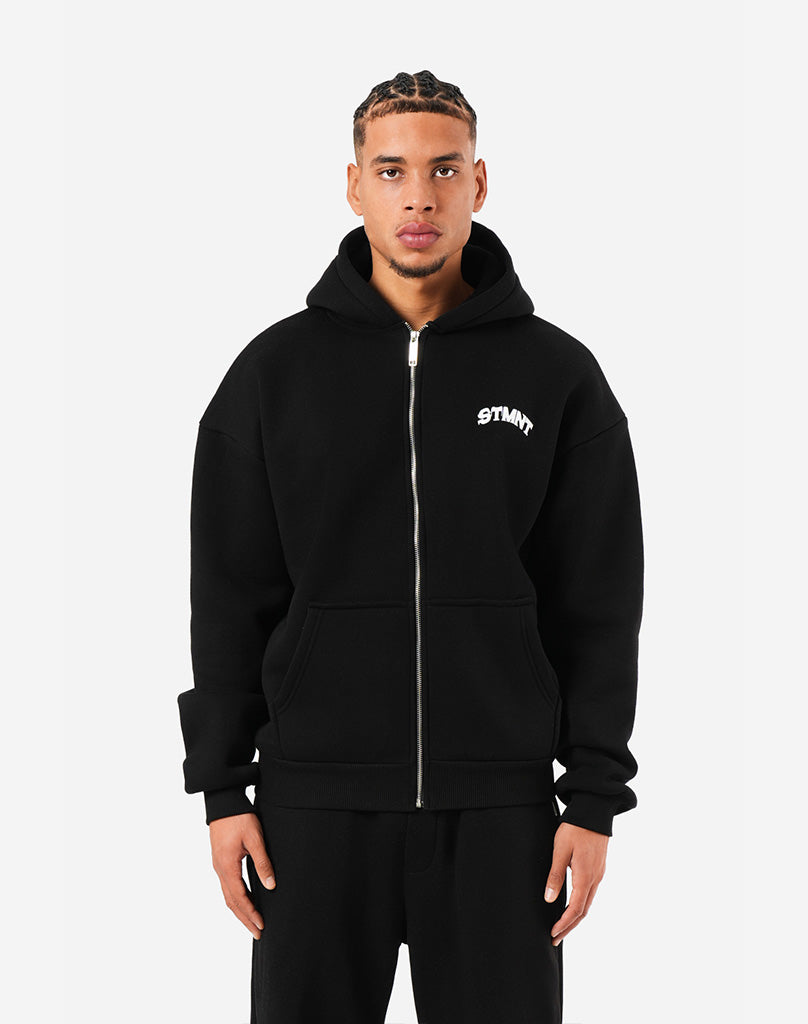 CHAMPION ZIP-HOODIE (BLACK) STATEMENT