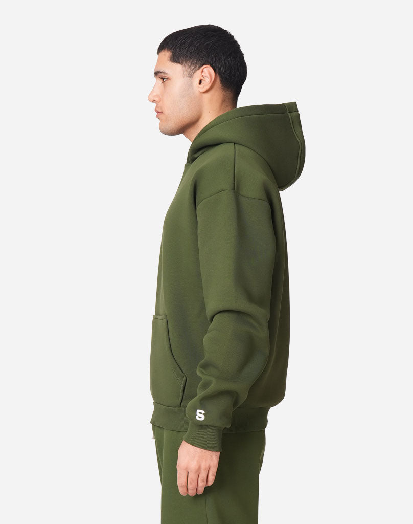BASIC HOODIE (DEEP FORREST) STATEMENT