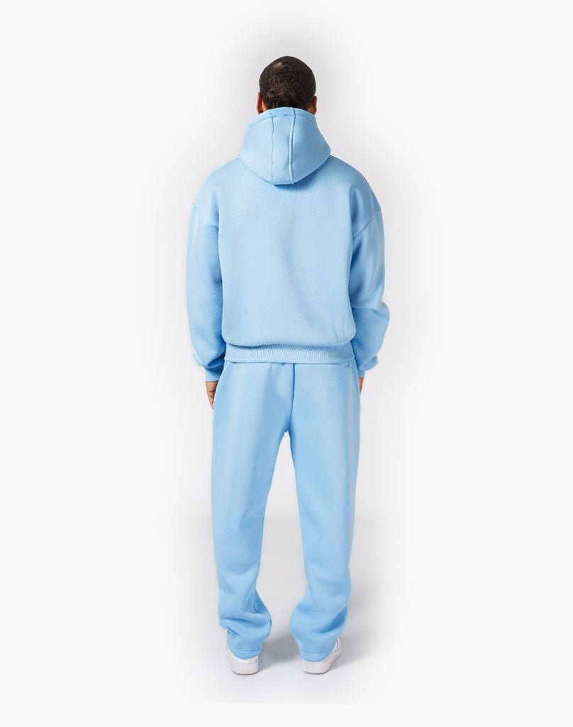 TRACKSUIT SET ZIP-HOODIE (ICE BLUE) Tracksuits Statement Clo