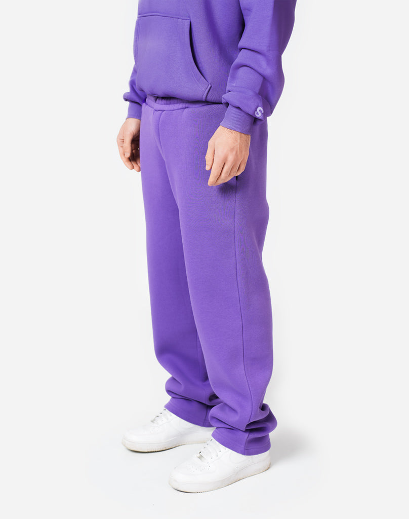BASIC OPEN LEG JOGGER (DARK PURPLE) Pants STATEMENT