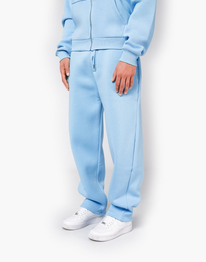 TRACKSUIT SET ZIP-HOODIE (ICE BLUE) Tracksuits Statement Clo