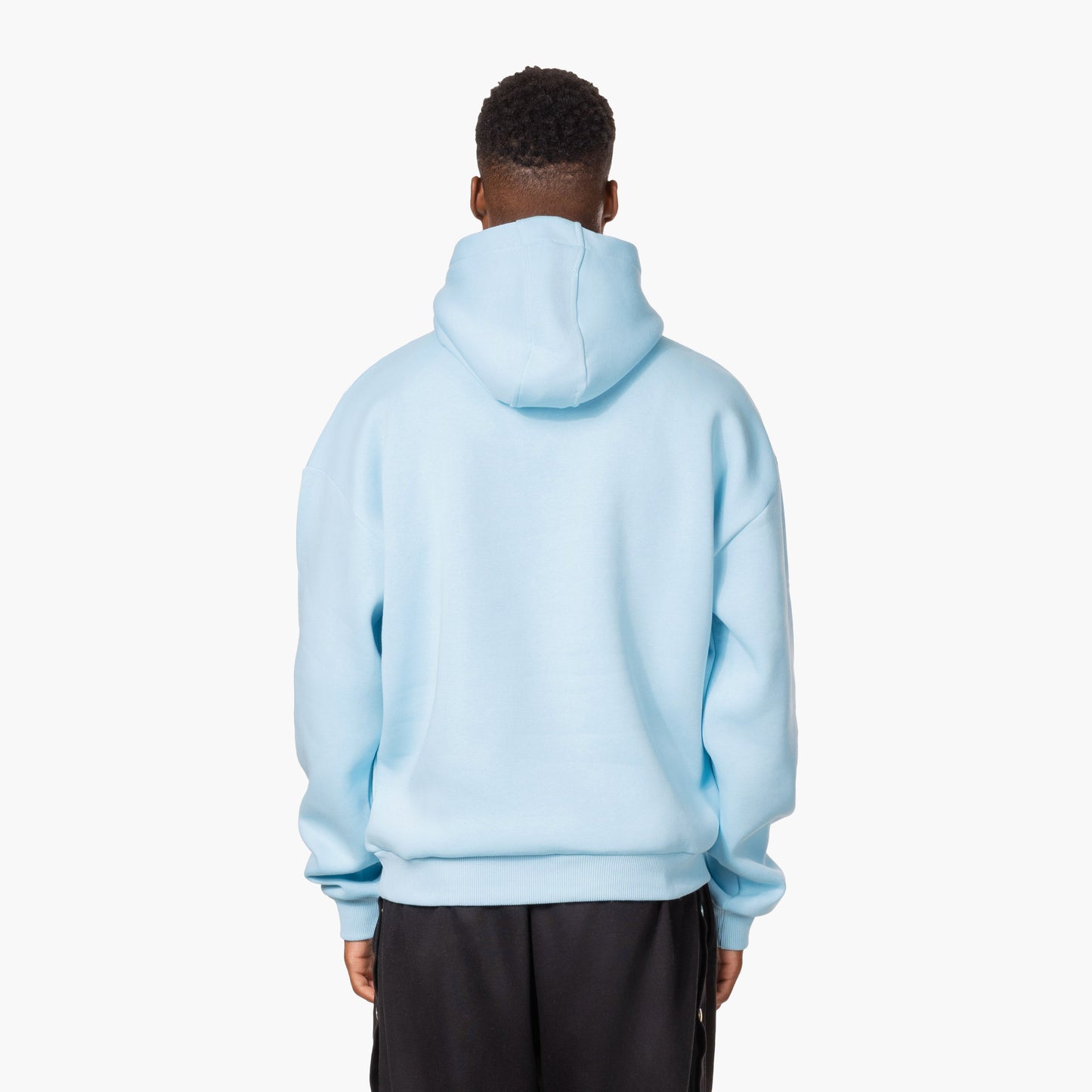 STATEMENT HOODIE ICE BLUE