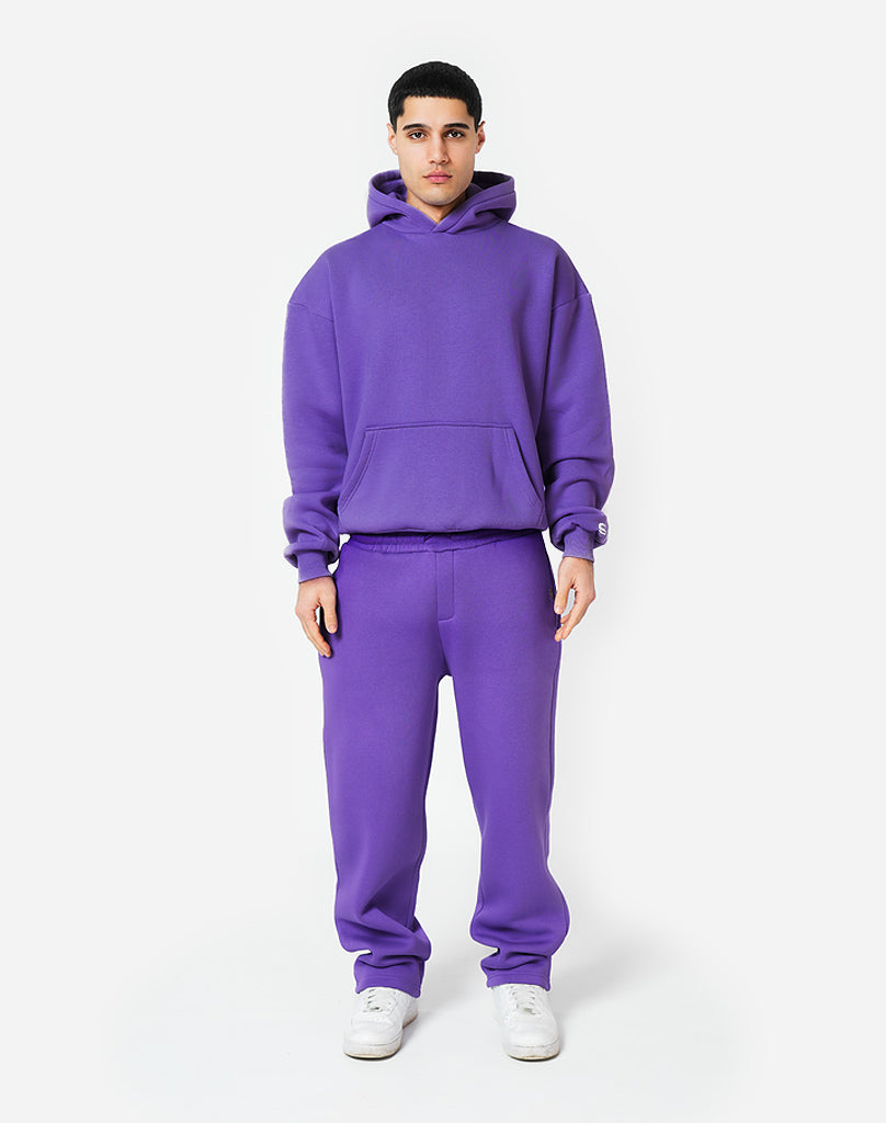 BASIC OPEN LEG JOGGER (DARK PURPLE) Pants STATEMENT