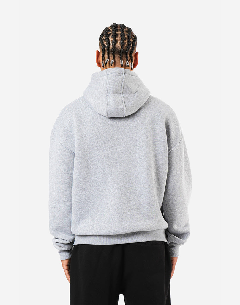 HEAVYWEIGHT HOODIE (GREY MELANGE) STATEMENT