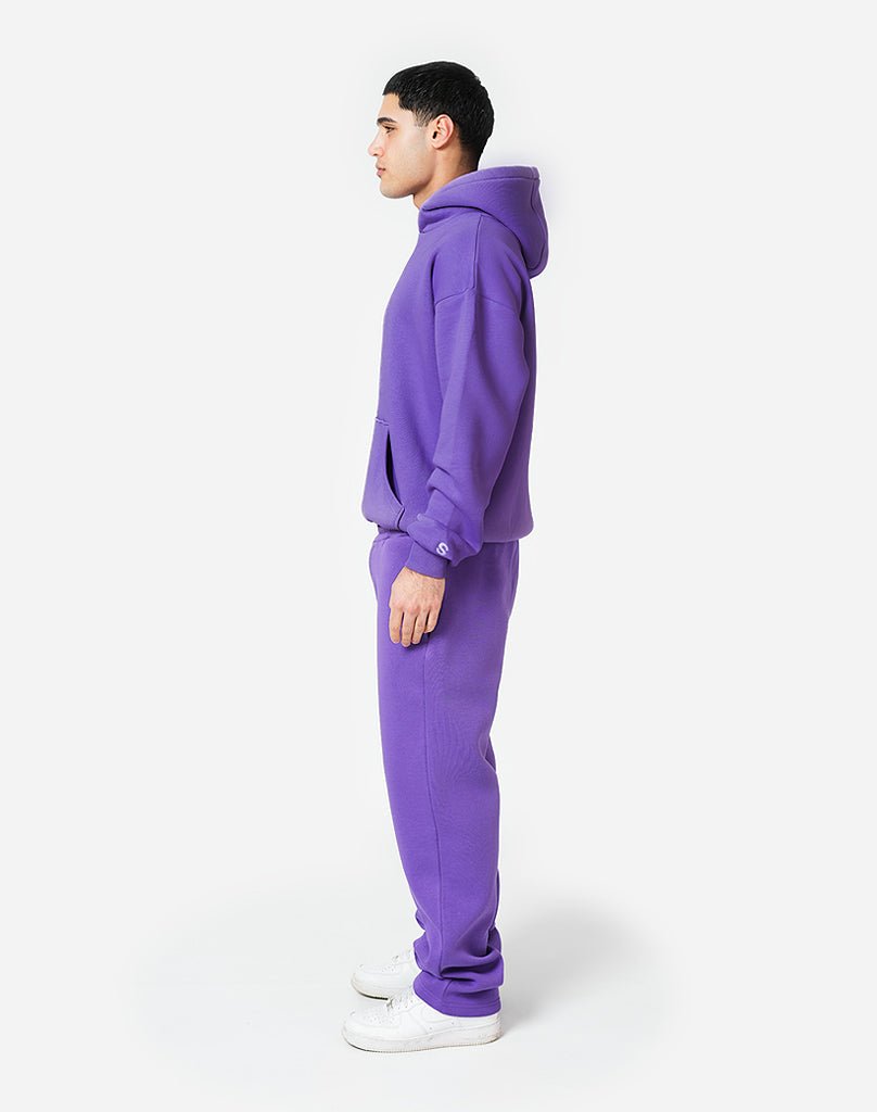 BASIC OPEN LEG JOGGER (DARK PURPLE) Pants STATEMENT
