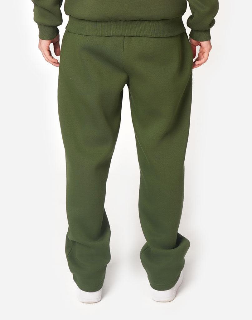 BASIC OPEN LEG JOGGER (DEEP FORREST)