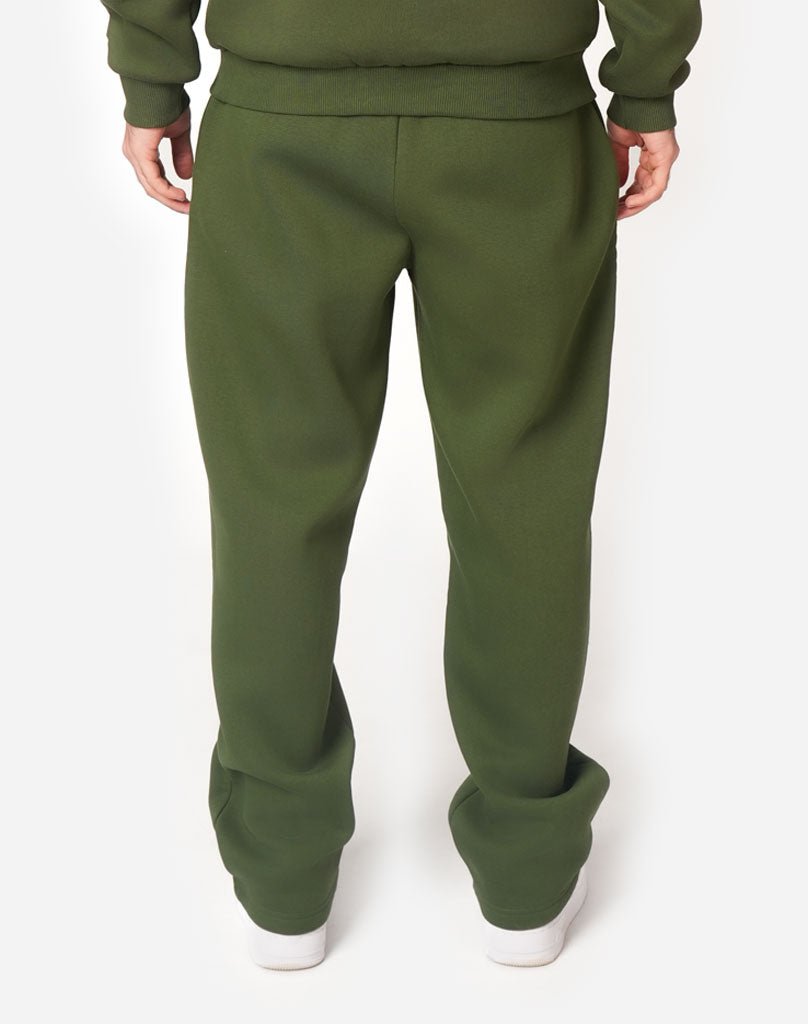 BASIC OPEN LEG JOGGER (DEEP FORREST) Pants STATEMENT