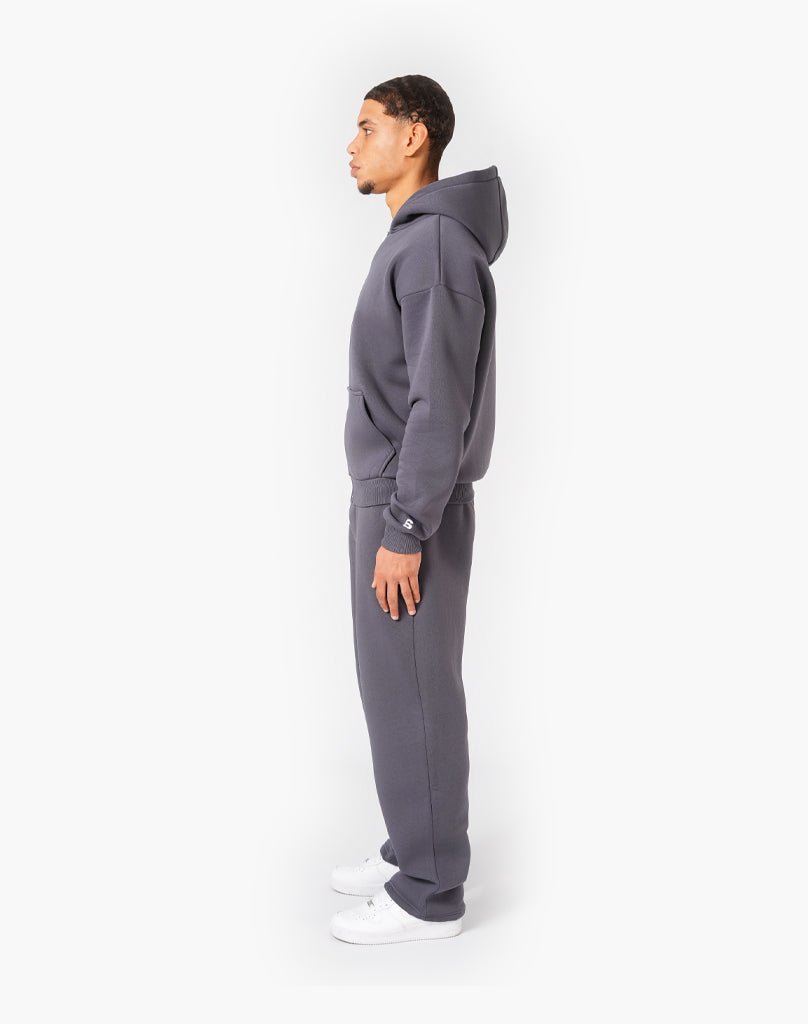 TRACKSUIT SET ZIP-HOODIE (ANTHRAZIT) Tracksuits Statement Clo