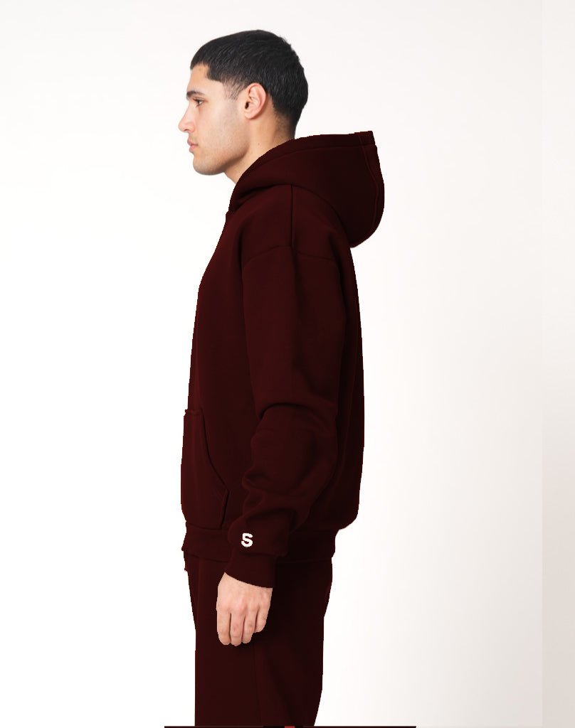 BASIC HOODIE (BLACK CHERRY) Hoodie STATEMENT