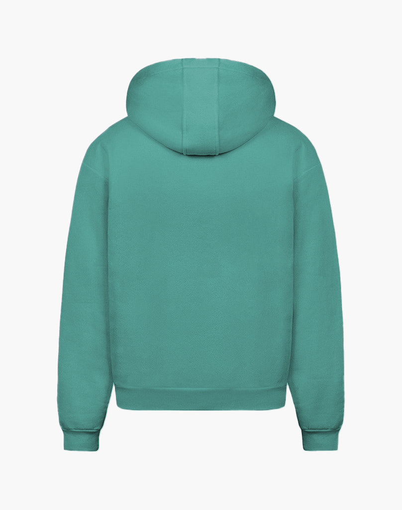 BASIC HOODIE (TURQUOISE) STATEMENT