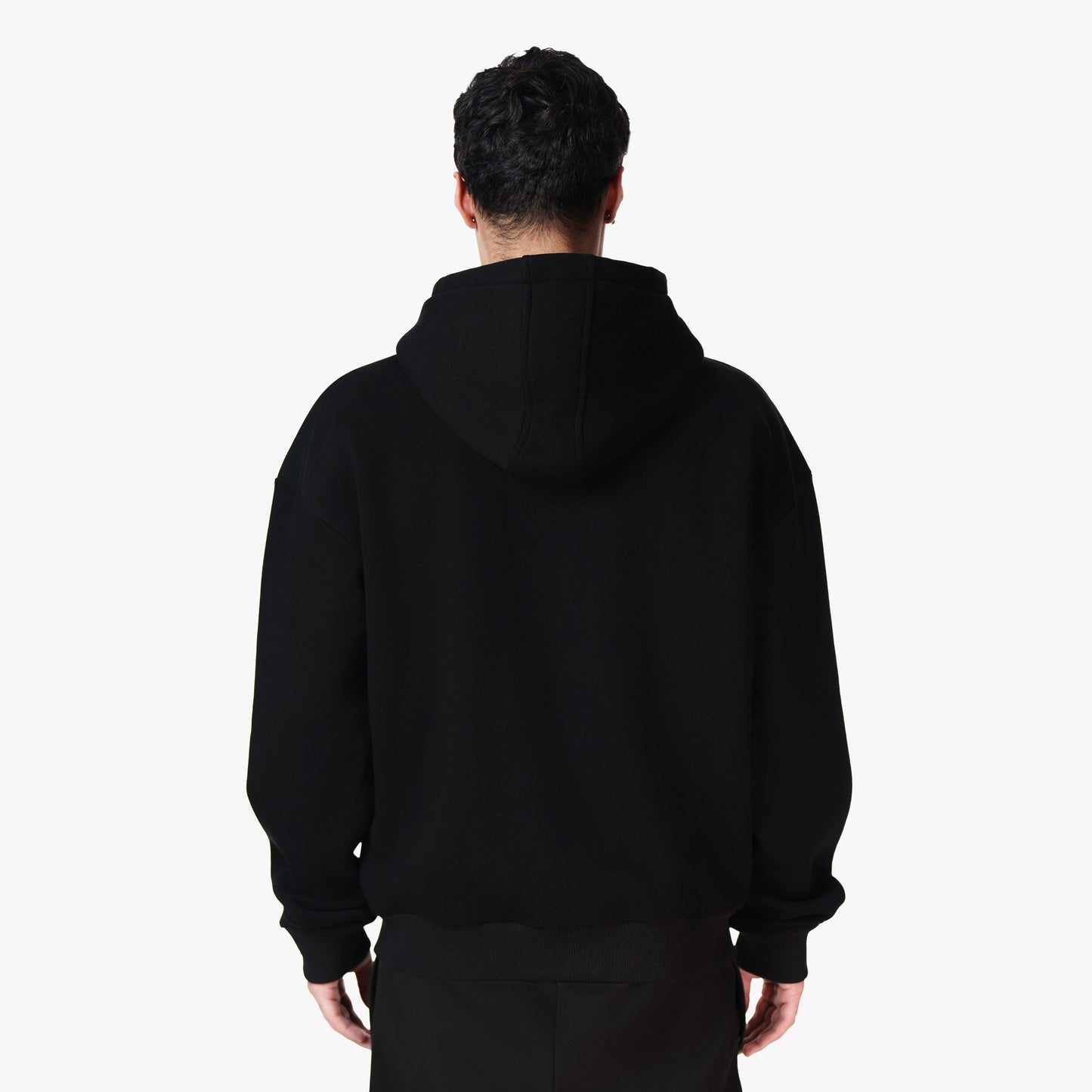 ROUTE 66 ZIP-HOODIE BLACK