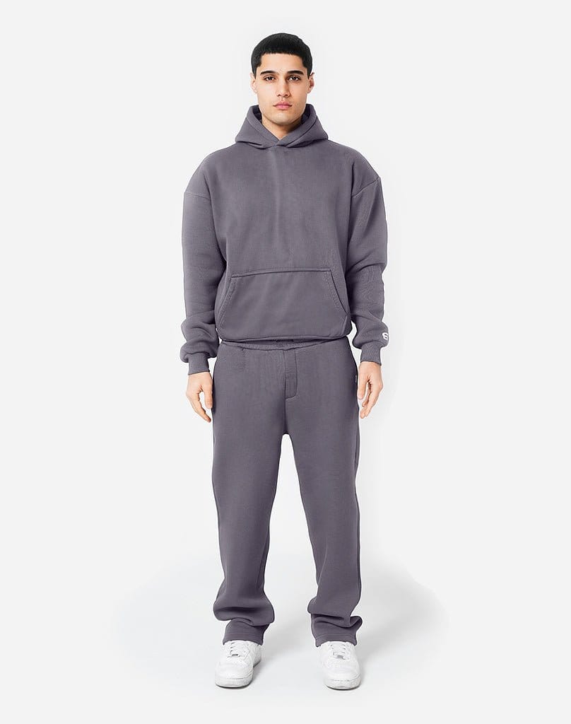 BASIC OPEN LEG JOGGER (ANTHRAZIT) Pants STATEMENT
