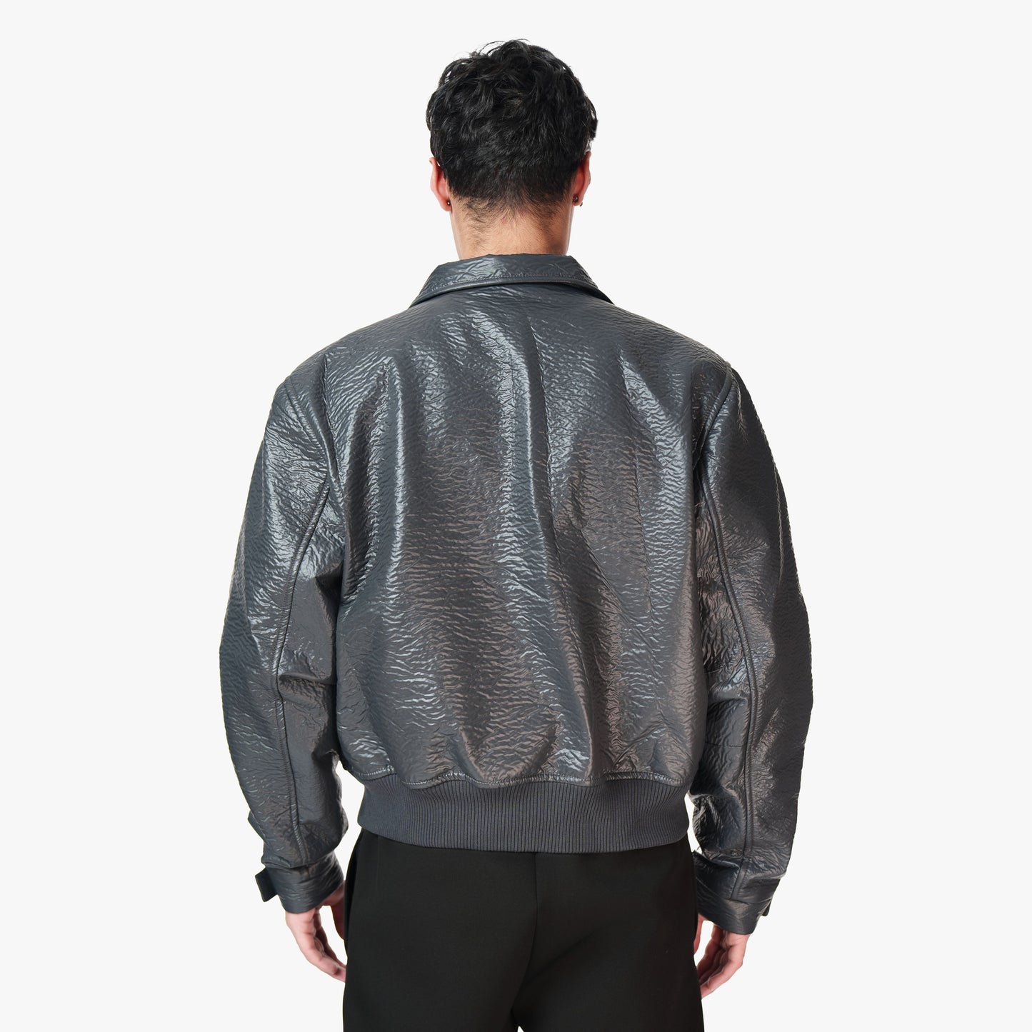 STMT BOMBER JACKET GREY