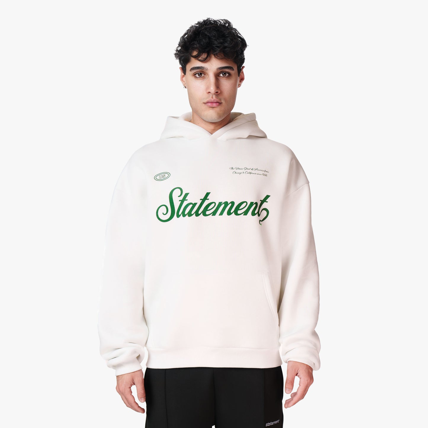 CHICAGO HOODIE CREAM WHITE