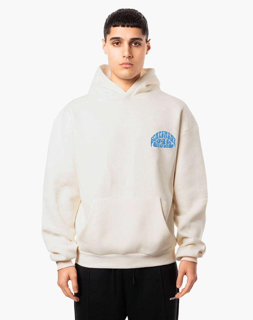 040 STUDIO HOODIE CREAM WHITE