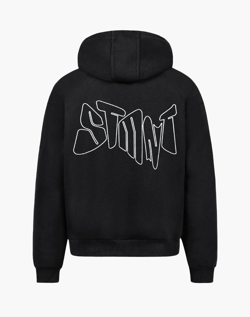 URBAN V2 ZIP-HOODIE (BLACK) STATEMENT