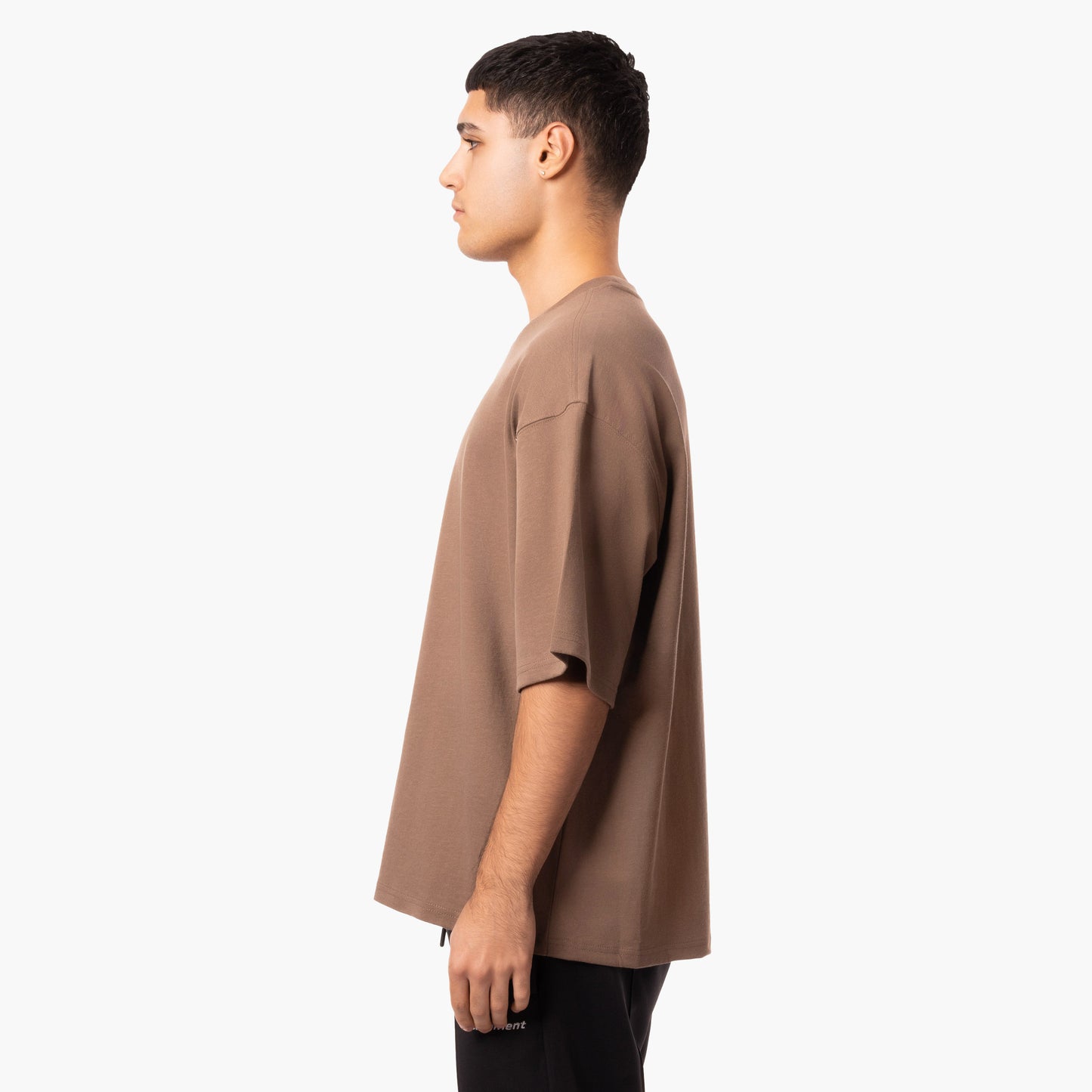 BASIC TEE COFFEE BROWN