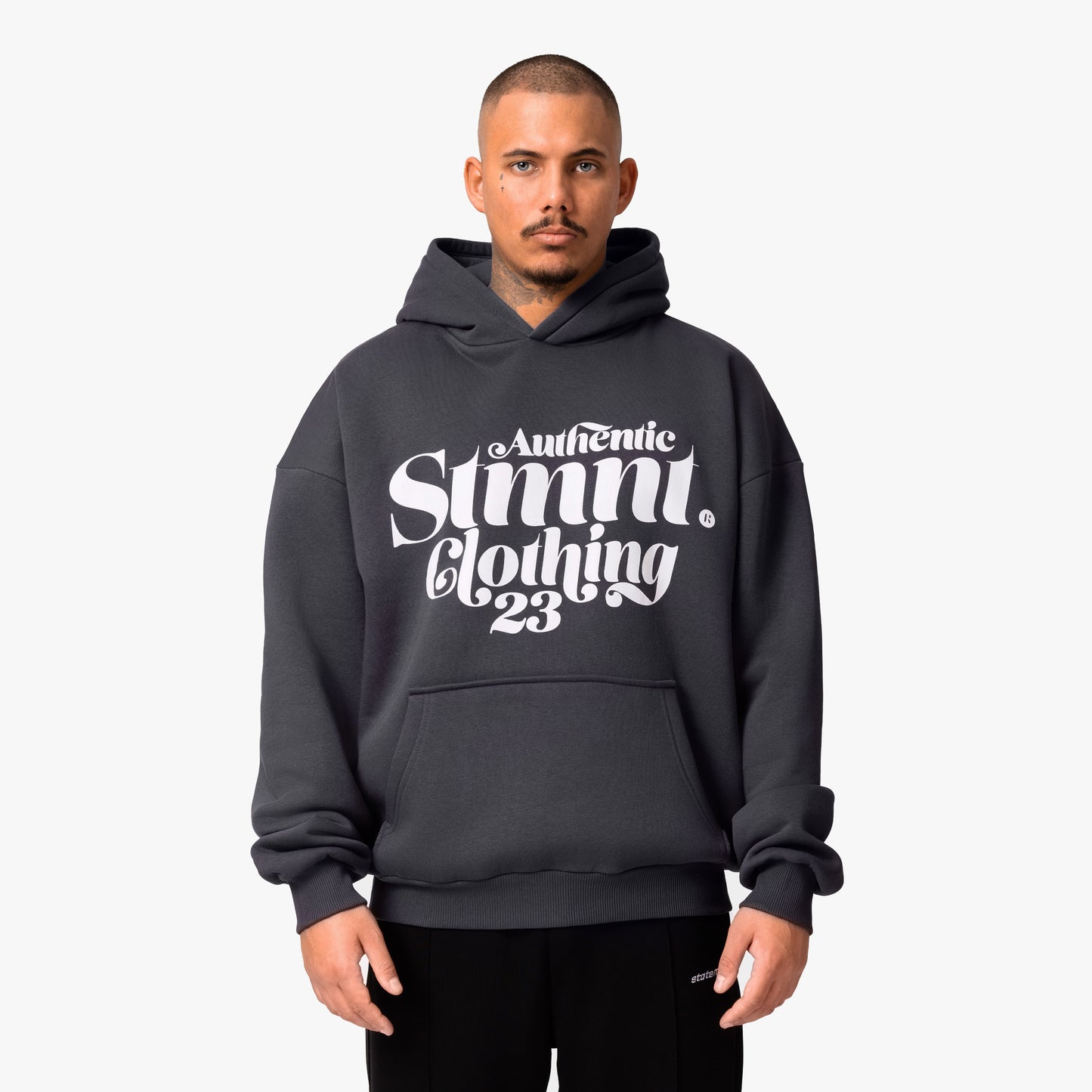 AUTHENTIC HOODIE DARK GREY
