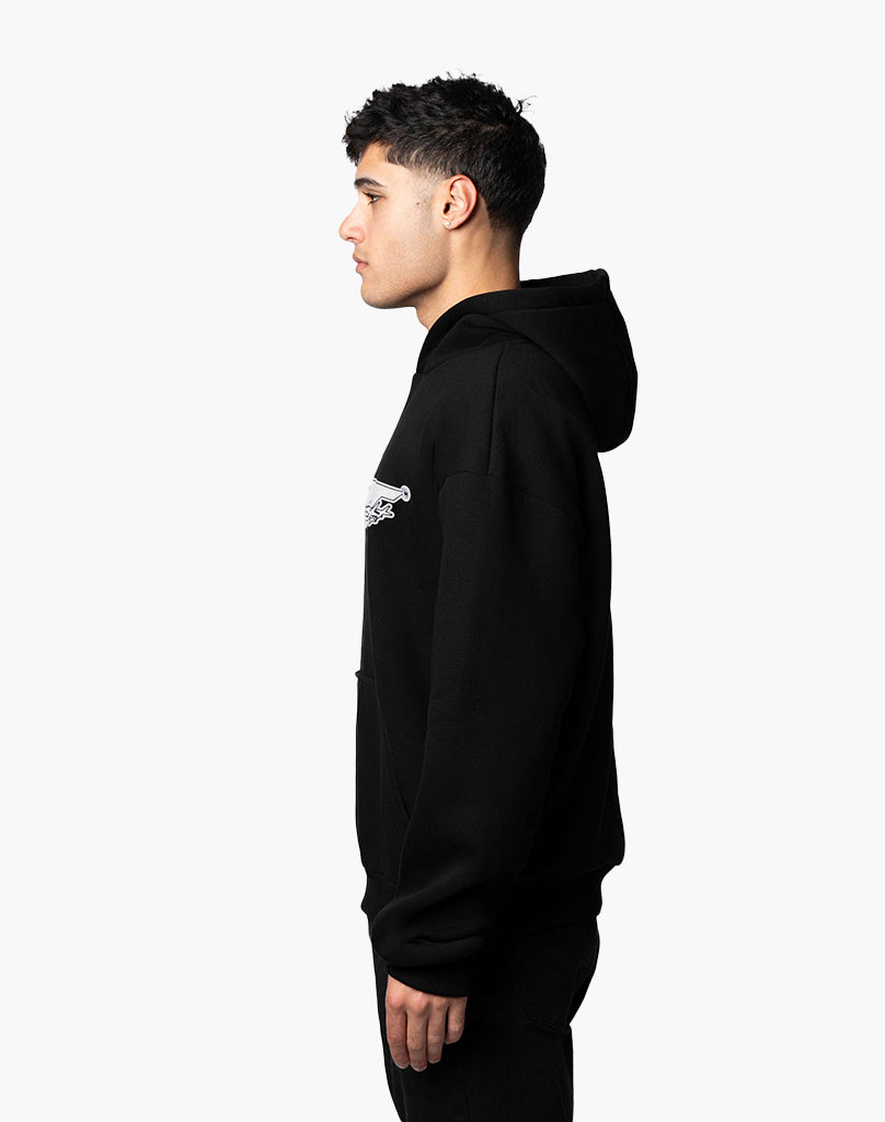 STAR HOODIE BLACK