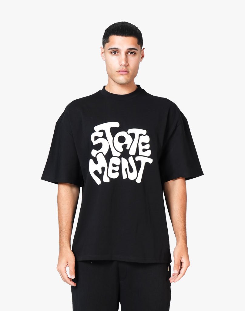 GROOVY TEE (BLACK) T-Shirt STATEMENT