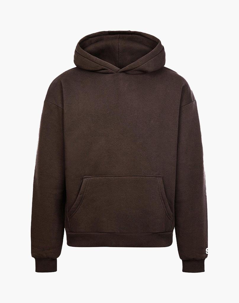 BASIC HOODIE (BROWN) STATEMENT